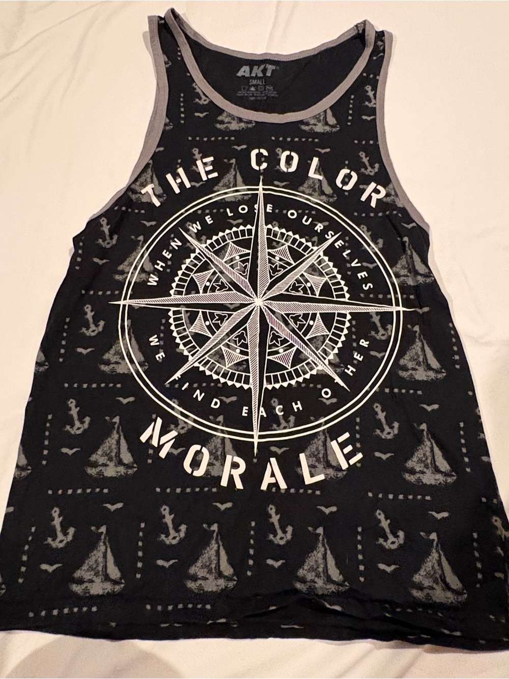AKT “The Color Morale” Tank Top Mens Size: Small